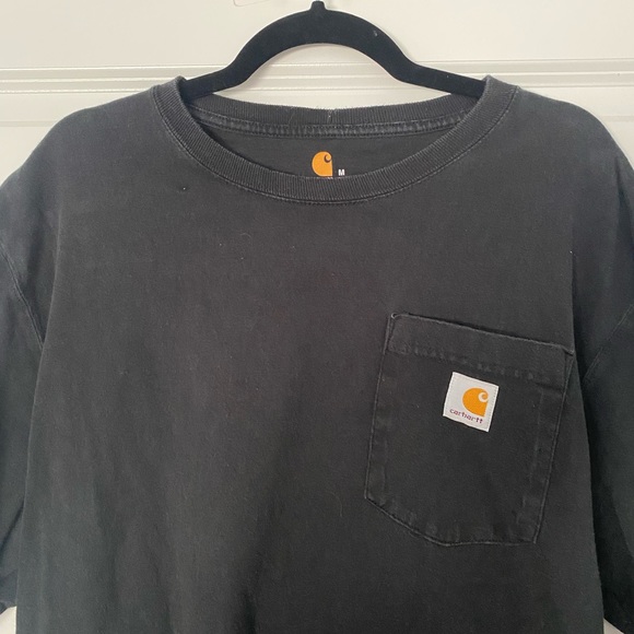 CARHARTT RELAXED FIT HEAVYWEIGHT SHORT-SLEEVE POCKET T-SHIRT - Picture 2 of 3